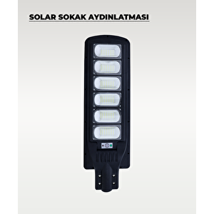300w Solar Sokak Aydınlatması 6500k (beyaz Işık)