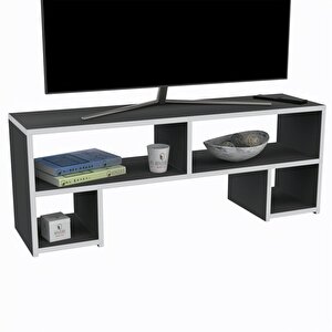 Televizyon Sehpası Abudabi Gri 040*080*30 Tv Ünitesi