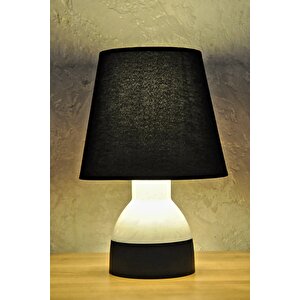 Modern Dizayn Vivo Abajur Siyah Siyah