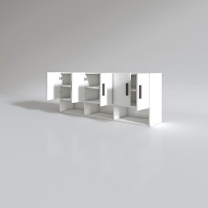 Hazır Mutfak Vice Byz 060*180*32 Mutfak Banyo Dolabı Kapaklı Raflı