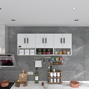 Kenzlife Hazır Mutfak Vice Byz 060*180*32 Mutfak Banyo Dolabı Kapaklı Raflı