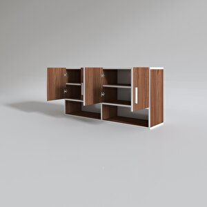 Hazır Mutfak Vesper Cvz 060*120*22 Mutfak Banyo Dolabı Kapaklı Raflı