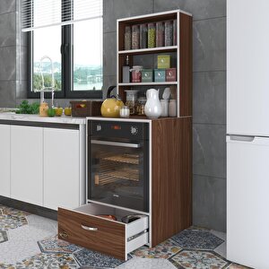 Ankastre Fırın Dolabı Aybirgen Cvz 165*60*56 Mutfak Çekmeceli