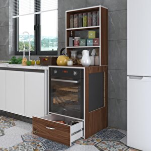 Ankastre Fırın Dolabı Gönül Cvz 165*60*56 Mutfak Çekmeceli