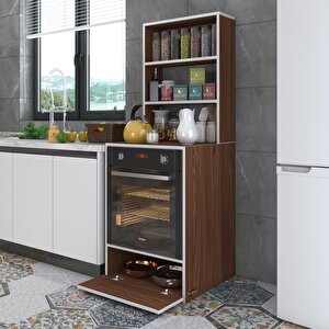 Ankastre Fırın Dolabı Bengisu Cvz 165*60*56 Mutfak Kapaklı