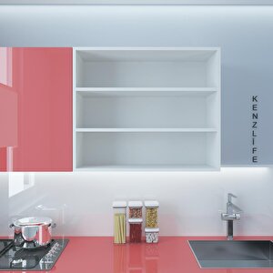 Kenzlife Mutfak Dolabı Itır 090.090.30 Byz 2 Raflı Kapaksız Ofis Banyo Kiler Evrak Kitaplık
