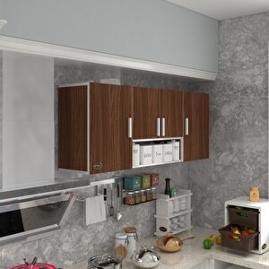 Hazır Mutfak Floro32 Cvz 060*150*32 Mutfak Banyo Dolabı Kapaklı Raflı