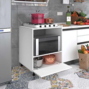 Ocak Dolabı Bennu Byz 85*70*60 Xlarge Kapaklı Hazır Mutfak Klasik Setüstü Ocak Için Sabit Tabla