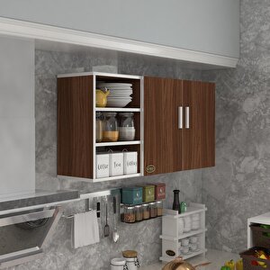 Hazır Mutfak Castus22 Cvz 060*120*22 Mutfak Banyo Dolabı Kapaklı Raflı