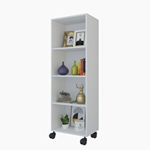Mutfak Dolabı Raziye 128*050*030 Byz Tekerlekli Banyo Evrak Ofis Ayakkabılık Kiler