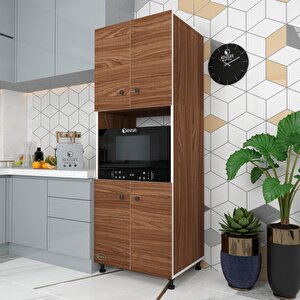 Fırın Dolabı Cahide Cvz 180*65*50 Mutfak Xlarge Ayaklı Banyo Kiler Ofis