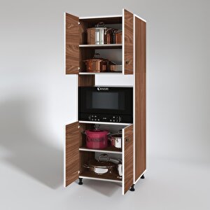 Fırın Dolabı Cahide Cvz 180*65*50 Mutfak Xlarge Ayaklı Banyo Kiler Ofis