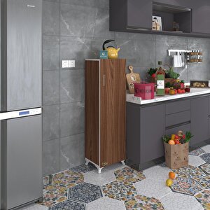 Mutfak Dolabı Mine 128*030*032 Cvz Kapaklı Ayaklı Banyo Evrak Ofis Kitaplık Ayakkabılık Kiler