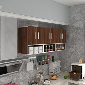 Hazır Mutfak Vice Cvz 060*180*32 Mutfak Banyo Dolabı Kapaklı Raflı