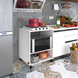 Ocak Dolabı Nermin Byz 85*70*60 Xlarge Hazır Mutfak Klasik Setüstü Ocak Için Sabit Tabla