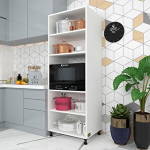 Fırın Dolabı Müzeyyen Byz 180*65*50 Mutfak Xlarge Ayaklı Banyo Kiler Ofis