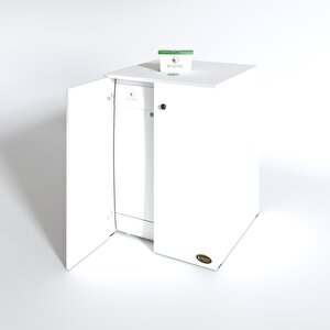 Bulaşık&çamaşır&kurutma Makinesi Dolabı Kapaklı Nurten Beyaz 90x70x60 Banyo Ofis
