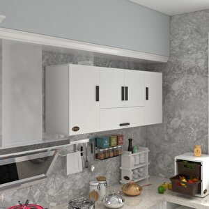 Hazır Mutfak Acus32 Byz 060*150*32 Mutfak Banyo Dolabı Kapaklı Raflı