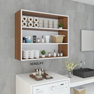Kenzlife Mutfak Dolabı Itır 090.090.30 Cvz 2 Raflı Kapaksız Ofis Banyo Kiler Evrak Kitaplık