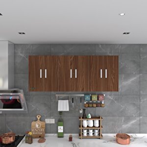 Kenzlife Hazır Mutfak Zanobi Cvz 060*180*32 Mutfak Banyo Dolabı Kapaklı Raflı