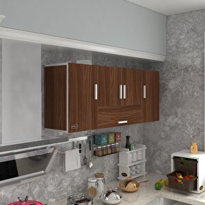 Hazır Mutfak Acus32 Cvz 060*150*32 Mutfak Banyo Dolabı Kapaklı Raflı