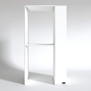 Çamaşır-kurutma Makinesi Dolabı Demyanmdf Byz 180*090*60 % 100 Mdf Full Mdf Banyo Kapaksız Arkalıksız