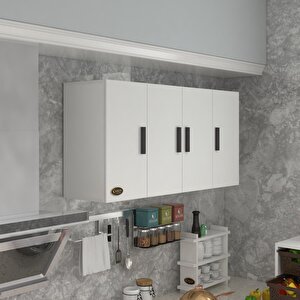 Hazır Mutfak Merlanda Byz 060*120*32 Mutfak Banyo Dolabı Kapaklı Raflı