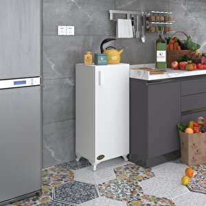Mutfak Dolabı Mine 088*030*032 Byz Kapaklı Ayaklı Banyo Evrak Ofis Kitaplık Ayakkabılık Kiler