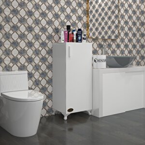 Kenzlife Mutfak Dolabı Mine 088*030*032 Byz Kapaklı Ayaklı Banyo Evrak Ofis Kitaplık Ayakkabılık Kiler