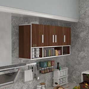 Hazır Mutfak Severus Cvz 060*120*22 Mutfak Banyo Dolabı Kapaklı Raflı