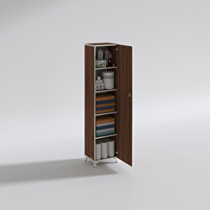 Mutfak Dolabı Zehra 168*030*032 Cvz Kilitli Ayaklı Banyo Evrak Ofis Kitaplık Ayakkabılık Kiler