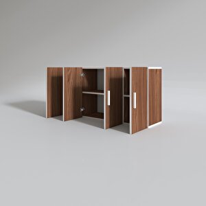 Hazır Mutfak Merlanda Cvz 060*120*32 Mutfak Banyo Dolabı Kapaklı Raflı