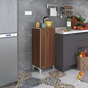 Mutfak Dolabı Mine 088*030*032 Cvz Kapaklı Ayaklı Banyo Evrak Ofis Kitaplık Ayakkabılık Kiler
