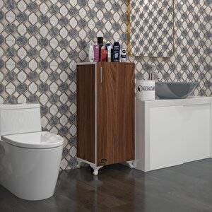 Kenzlife Mutfak Dolabı Mine 088*030*032 Cvz Kapaklı Ayaklı Banyo Evrak Ofis Kitaplık Ayakkabılık Kiler