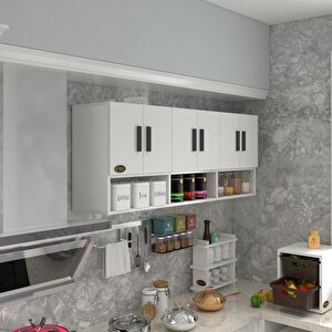 Hazır Mutfak Vice Byz 060*180*22 Mutfak Banyo Dolabı Kapaklı Raflı