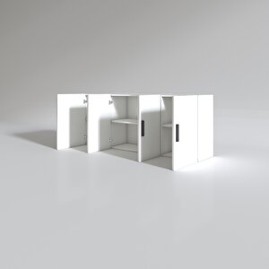 Hazır Mutfak Marina Byz 060*150*32 Mutfak Banyo Dolabı Kapaklı Raflı