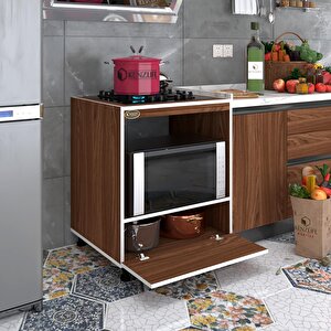 Ocak Dolabı Şehrazat Cvz 85*70*60 Xlarge Kapaklı Hazır Mutfak Ankastre Gömme Ocak Için