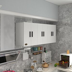 Hazır Mutfak Nonus Byz 060*150*32 Mutfak Banyo Dolabı Kapaklı Raflı