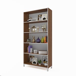Kitaplık Tuğçe 188*090*020 Cvz Ayaklı Mutfak Dolabı Banyo Ofis Ayakkabılık Kiler