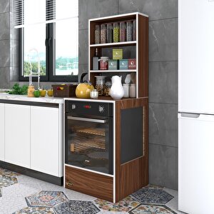 Ankastre Fırın Dolabı Nevgece Cvz 165*60*56 Mutfak Eko Düz