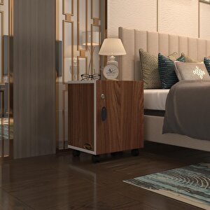 Kenzlife Mutfak Dolabı Zehra 068*030*032 Cvz Kilitli Tekerlekli Banyo Evrak Ofis Kitaplık Ayakkabılık Kiler
