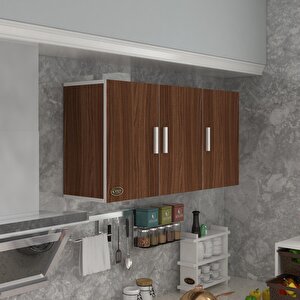Hazır Mutfak Dirca22 Cvz 060*120*22 Mutfak Banyo Dolabı Kapaklı Raflı