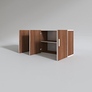 Hazır Mutfak Canna22 Cvz 060*120*22 Mutfak Banyo Dolabı Kapaklı Raflı