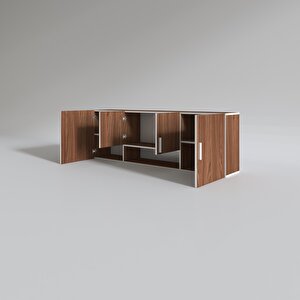 Hazır Mutfak Packey Cvz 060*180*32 Mutfak Banyo Dolabı Kapaklı Raflı
