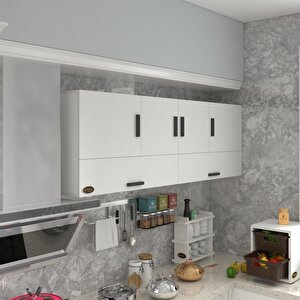 Hazır Mutfak Perenna Byz 060*180*32 Mutfak Banyo Dolabı Kapaklı Raflı