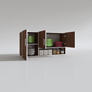 Hazır Mutfak Mirandus32 Cvz 060*120*32 Mutfak Banyo Dolabı Kapaklı Raflı