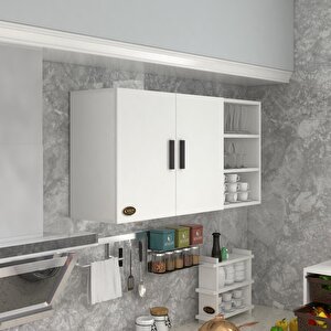 Hazır Mutfak Fulvus22 Byz 060*120*22 Mutfak Banyo Dolabı Kapaklı Raflı