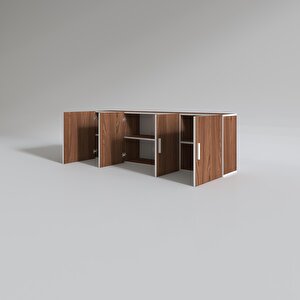 Hazır Mutfak Silvanus Cvz 060*180*32 Mutfak Banyo Dolabı Kapaklı Raflı