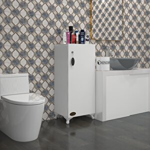 Kenzlife Mutfak Dolabı Zehra 088*030*032 Byz Kilitli Ayaklı Banyo Evrak Ofis Kitaplık Ayakkabılık Kiler