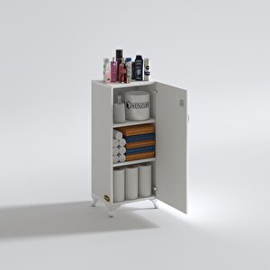 Mutfak Dolabı Zehra 088*050*032 Byz Kilitli Ayaklı Banyo Evrak Ofis Kitaplık Ayakkabılık Kiler